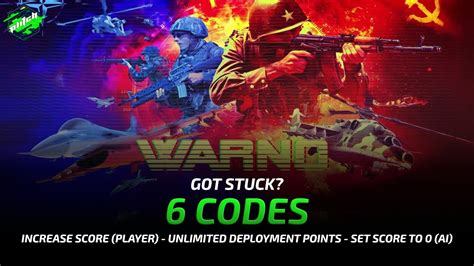 trainer warno|WARNO Cheats: Add Score, Unlimited Deployment Points,.